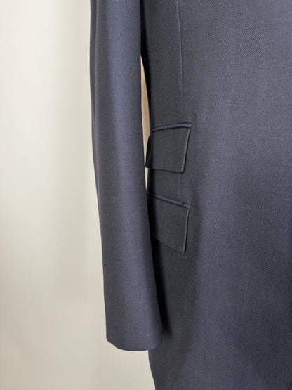 Completo blu tessuto Ermenegildo Zegna lana e mohair - tg. 56