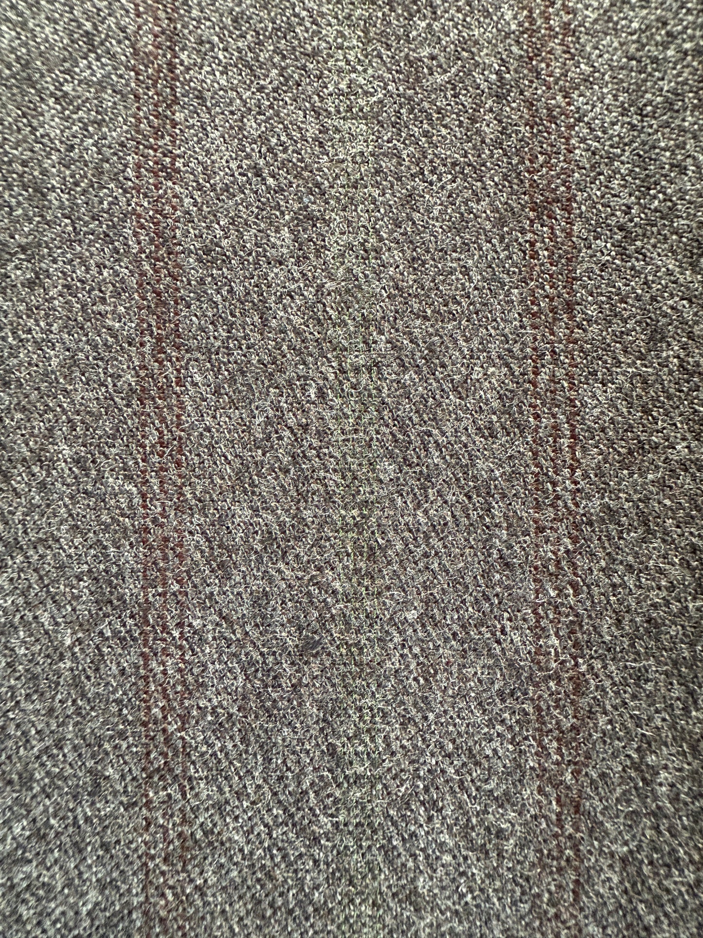 Pantaloni flanella antracite gessato anni ‘90 (NOS) - tg. 50