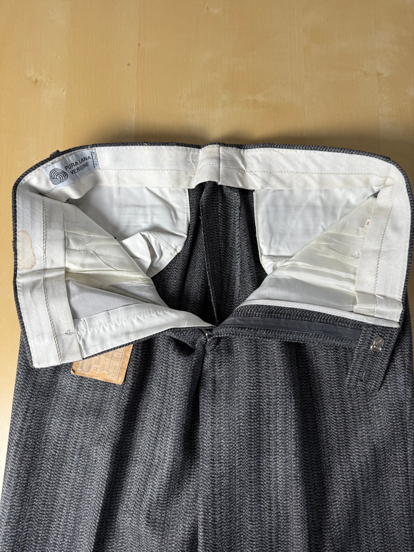 Pantaloni in tweed anni ‘70 (NOS) - tg. 44/46