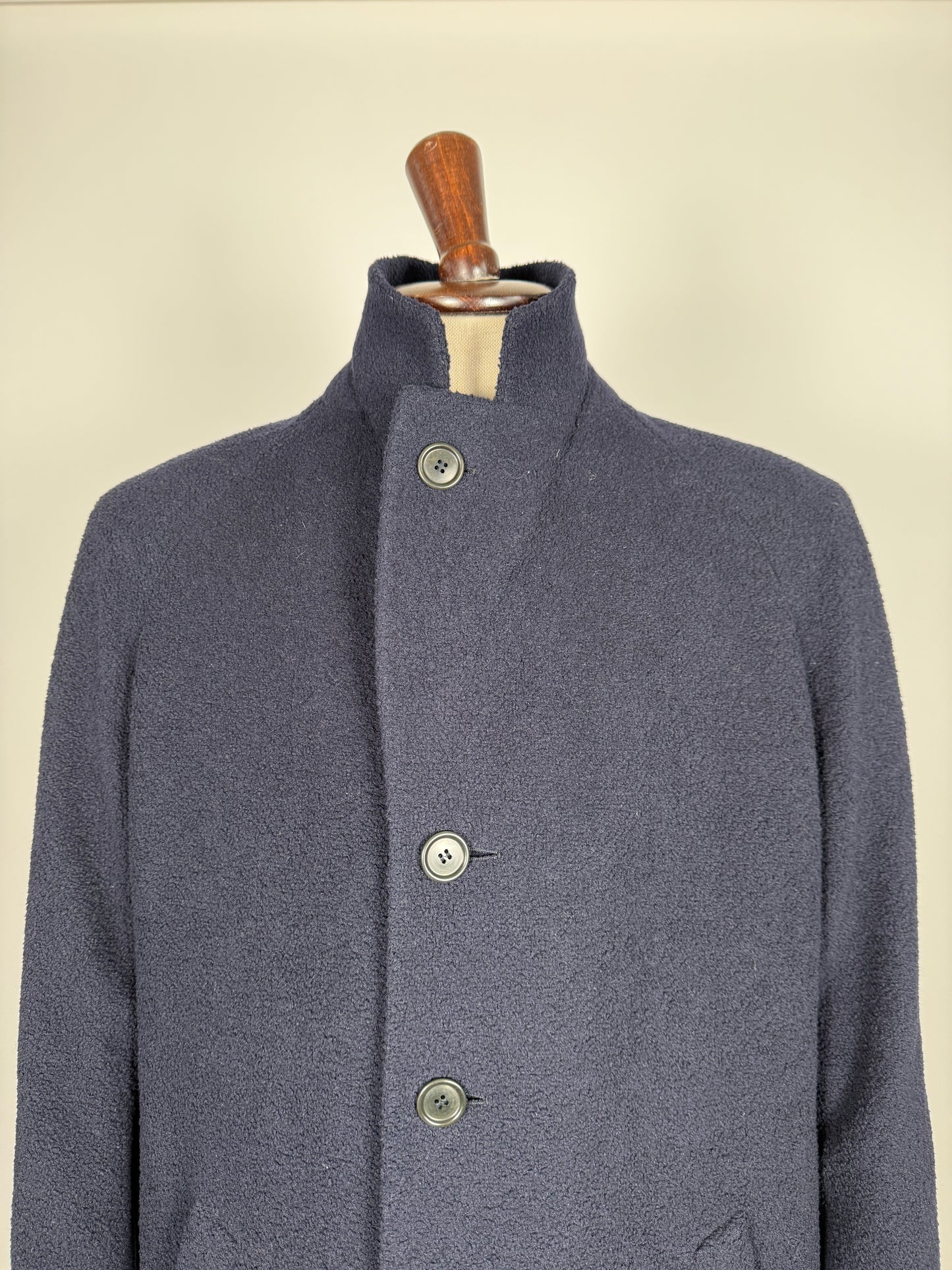 Cappotto raglan E. Zegna in bouclé di lana - tg. 48-52