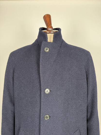 Cappotto raglan E. Zegna in bouclé di lana - tg. 48-52