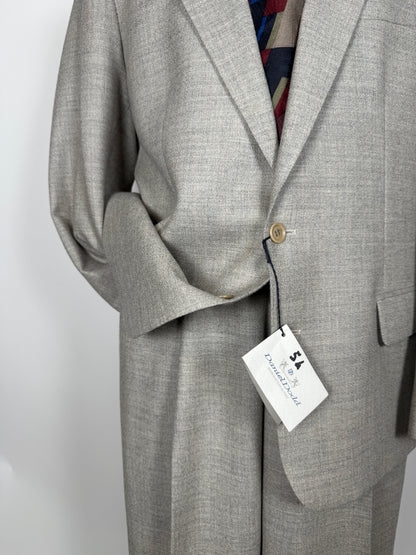 Completo anni ‘80 lana color avorio (NOS) - tg. 52/54