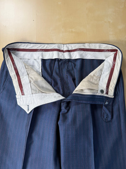 Completo doppiopetto Belvest pura seta shantung anni '70/'80 - tg. 46/48