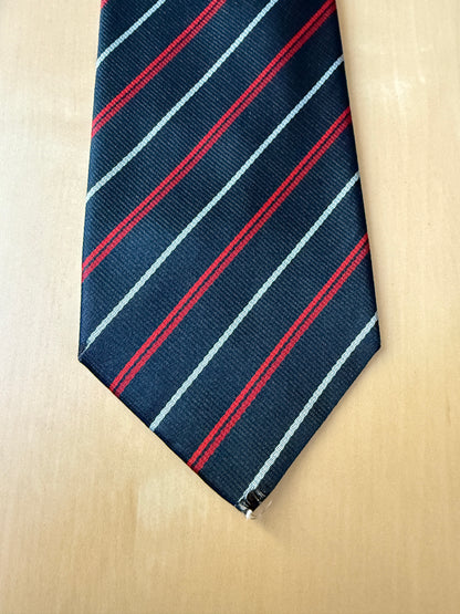 Cravatta Lanvin righe regimental