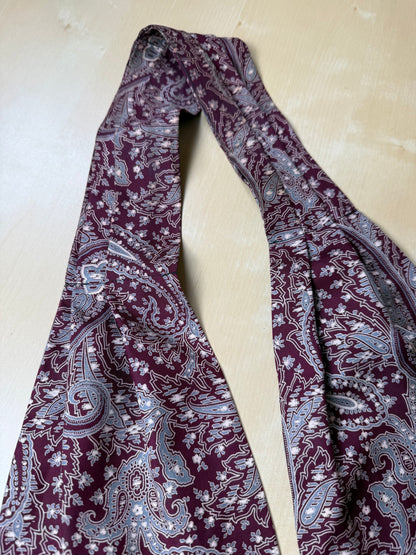 Ascot paisley bordeaux