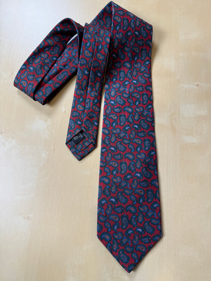 Cravatta inglese Drake’s paisley