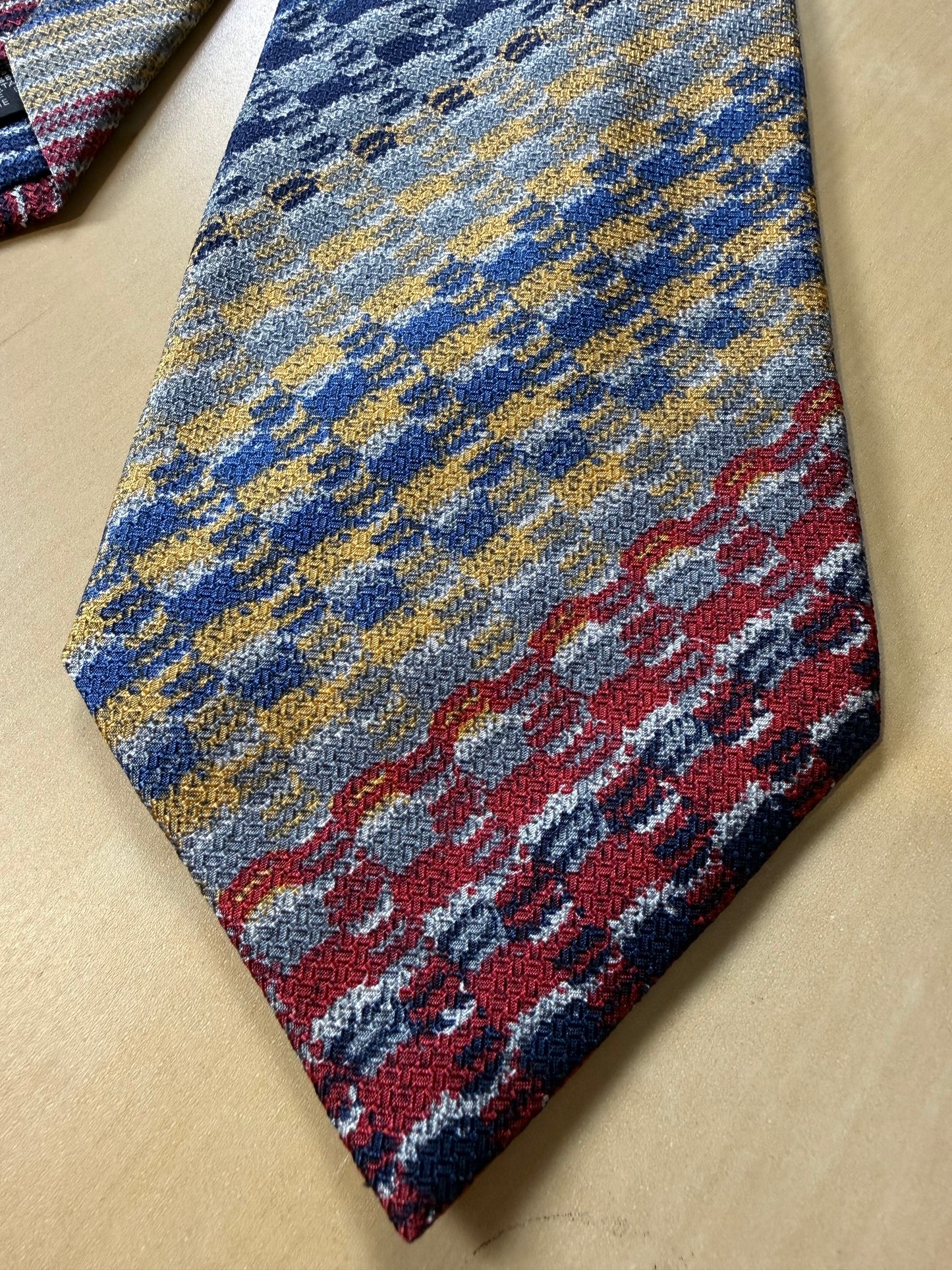 Cravatta Missoni quadretti pittorici