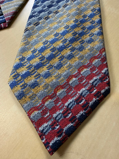 Cravatta Missoni quadretti pittorici