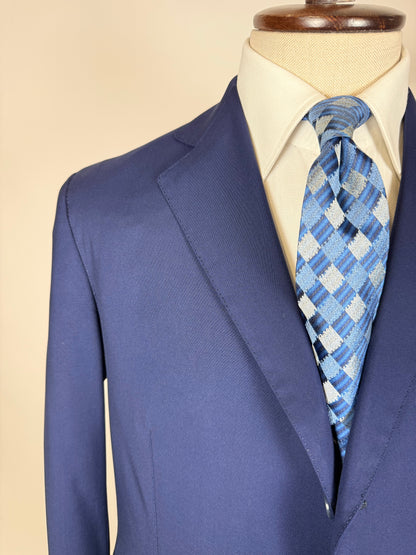 Giacca sartoriale in fresco lana blu - tg. 50/52