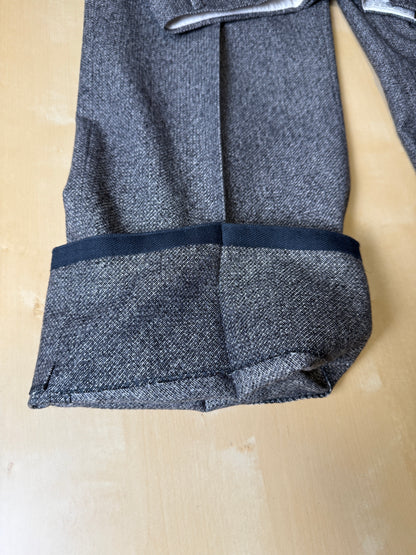 Pantaloni anni ‘70/‘80 flanella sale-pepe - tg. 52/54