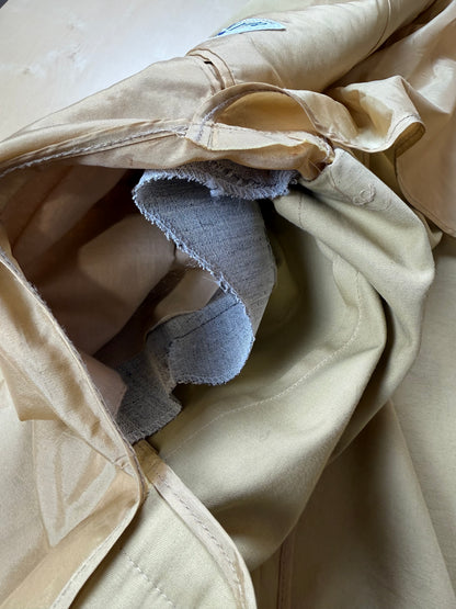 Giacca anni '80 estiva in cotone beige - tg. 48