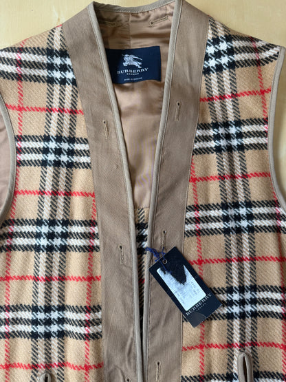 Burberry, warmer interno in pura lana per trench e impermeabili (nuovo) - tg. 50