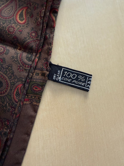 Sciarpa in seta Guy Laroche vintage paisley