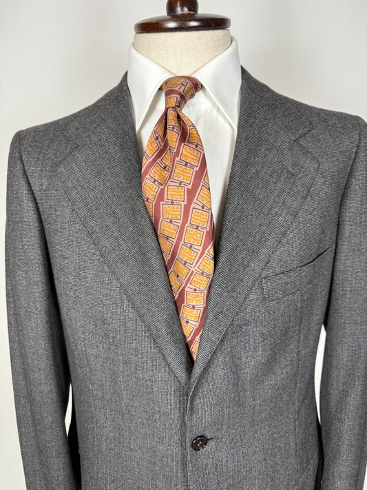 Cravatta anni ‘70 geometrica