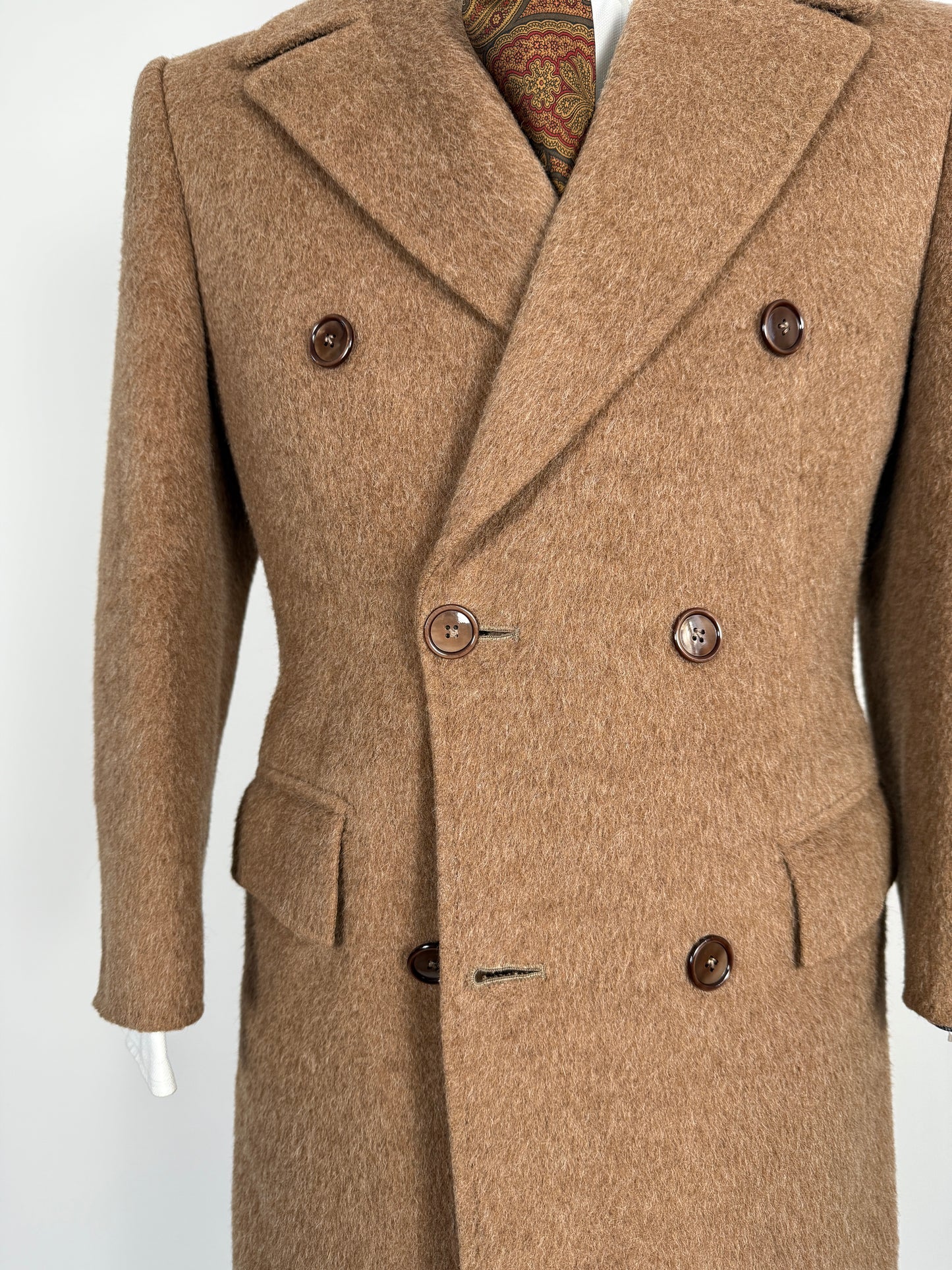 Cappotto in alpaca sartoriale anni ‘70 - tg. 42-44