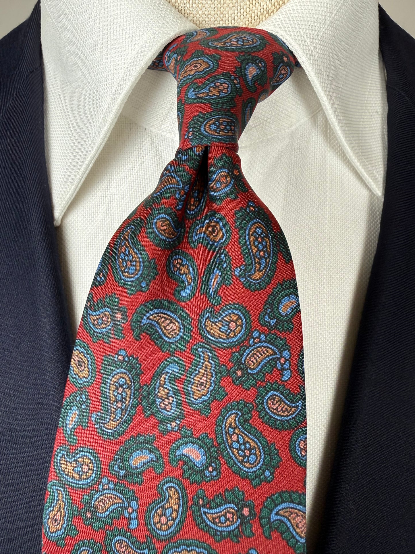 Cravatta inglese Drake’s paisley