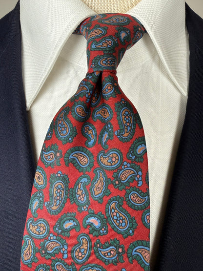 Cravatta inglese Drake’s paisley