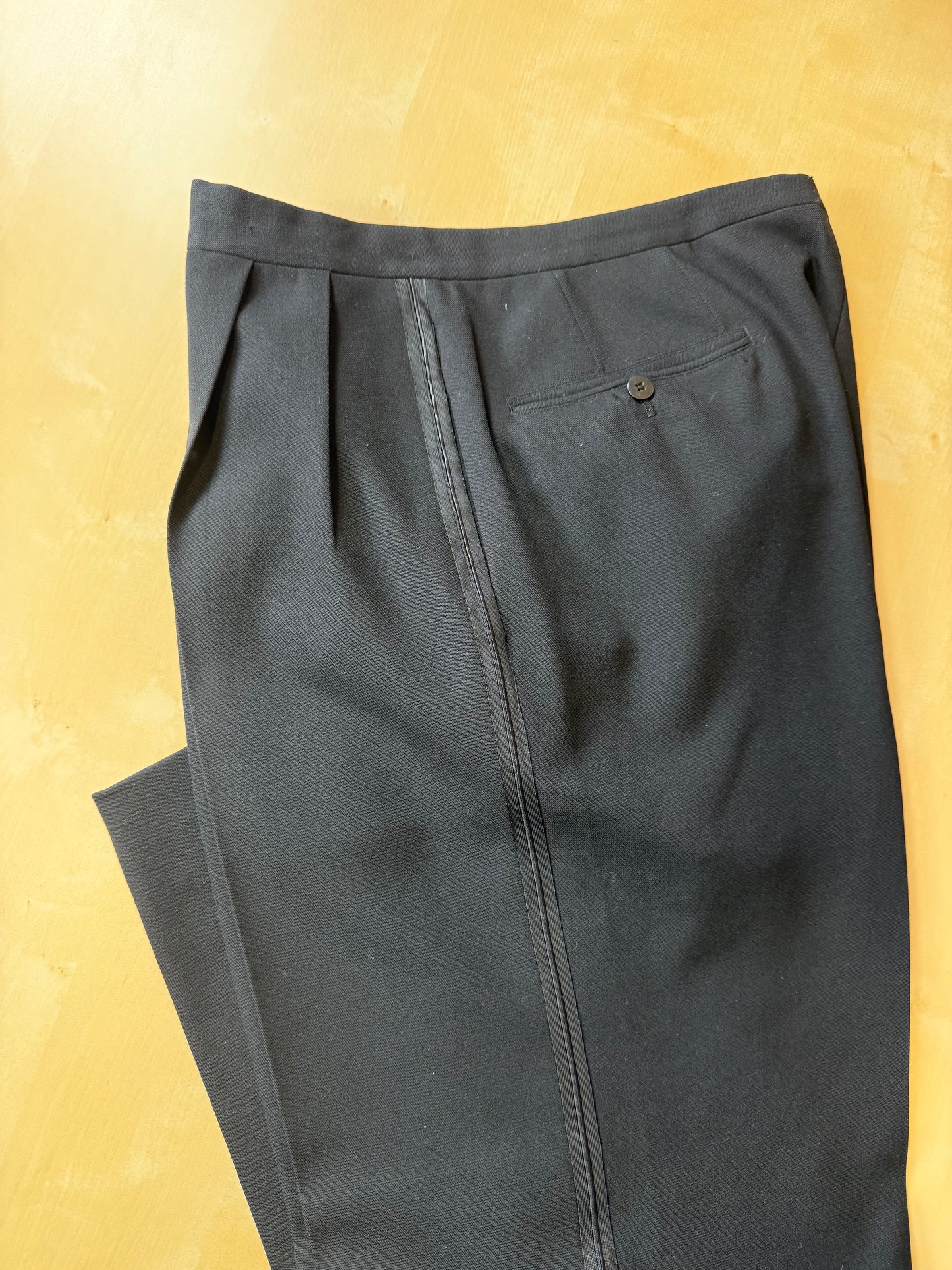 Smoking sartoriale anni ‘50 revers a scialle - tg. 48/50