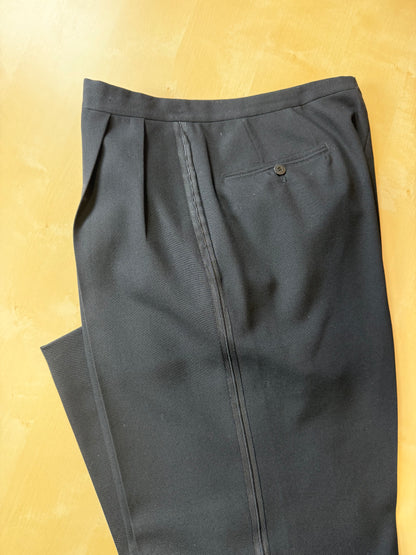 Smoking sartoriale anni ‘50 revers a scialle - tg. 48/50