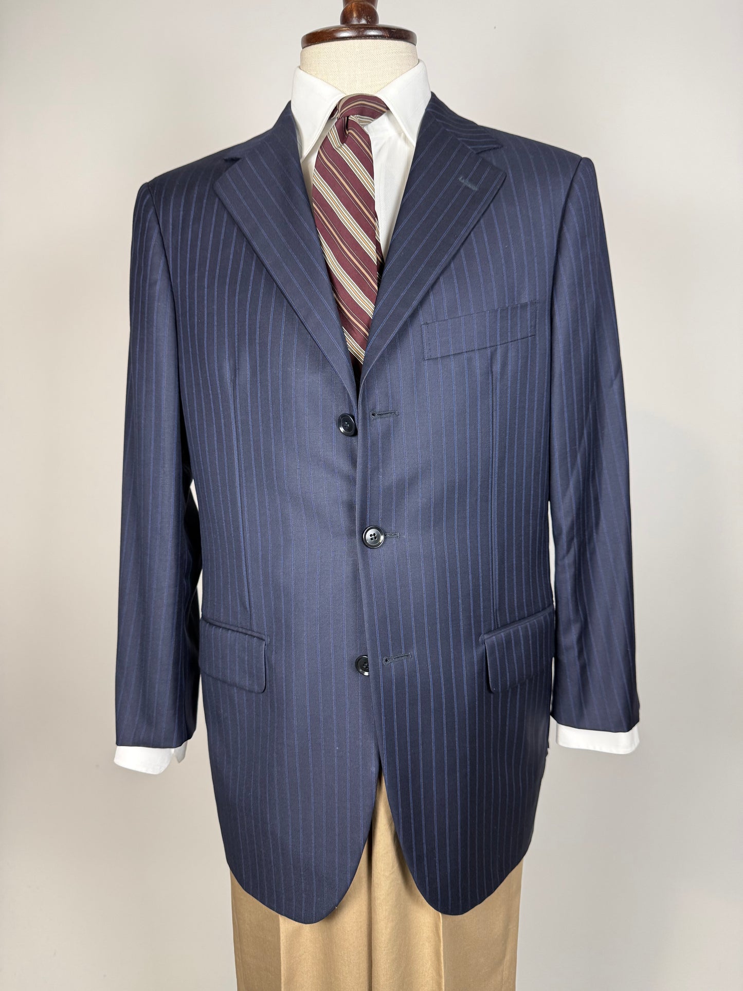 Giacca Pal Zileri flanella pettinata Tasmania Loro Piana - tg. 50/52 corta