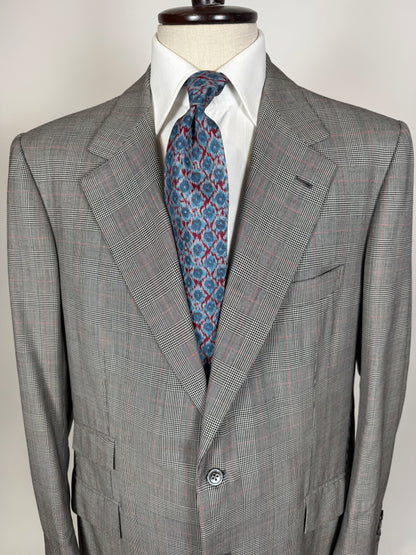 Completo sartoriale principe di Galles pettinato - tg. 54/56