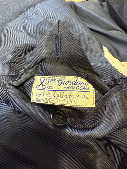 Blazer navy sartoriale anni ‘70 - tg. 50