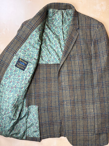 Giacca americana in tweed verde anni ‘60 - tg. 48/50