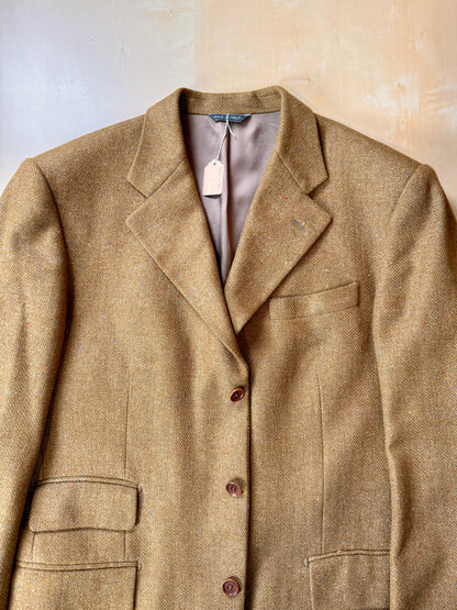 Giacca anni '90 100% cashmere donegal tess. Loro Piana - tg. 50/52