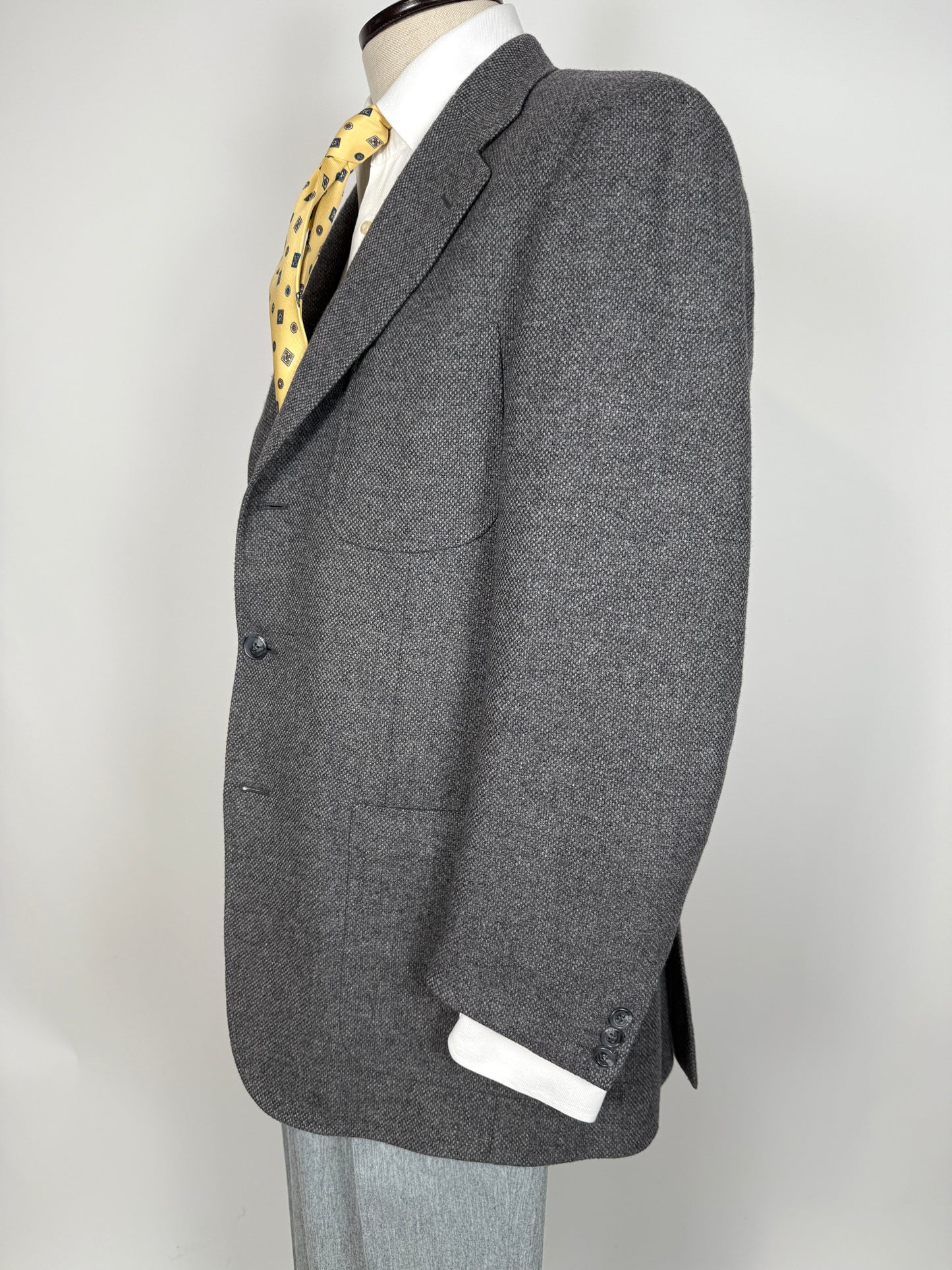 Giacca Cantarelli grigio medio in lana e cashmere - tg. 50