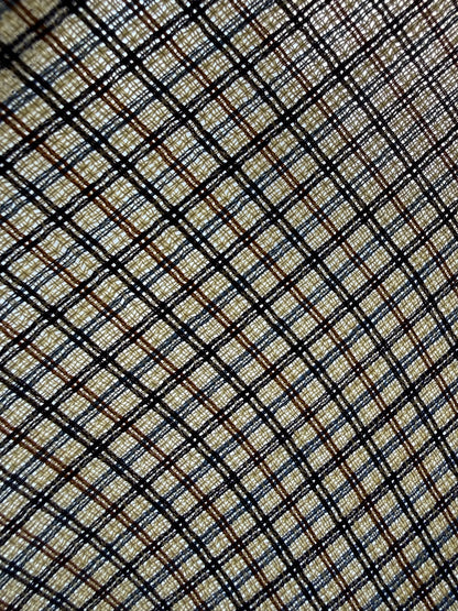 Giacca estiva Pierre Cardin anni '90 super twist quadretti - tg. 50