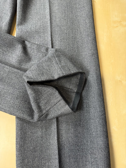 Completo sartoriale flanella grigia anni ‘60/‘70 - tg. 50