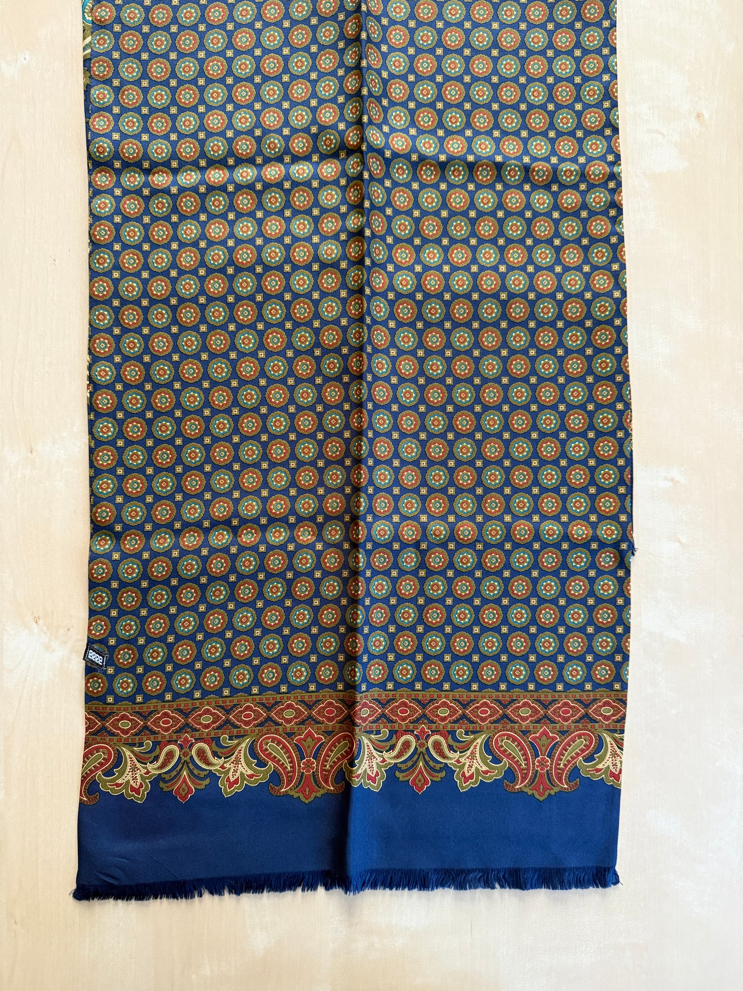 Sciarpa in seta tubolare doppia fantasia