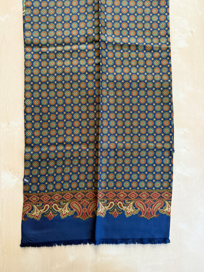 Sciarpa in seta tubolare doppia fantasia