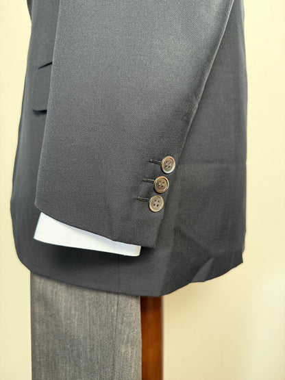 Giacca/blazer Brioni anni ‘80 in twill blu - tg. 48/50