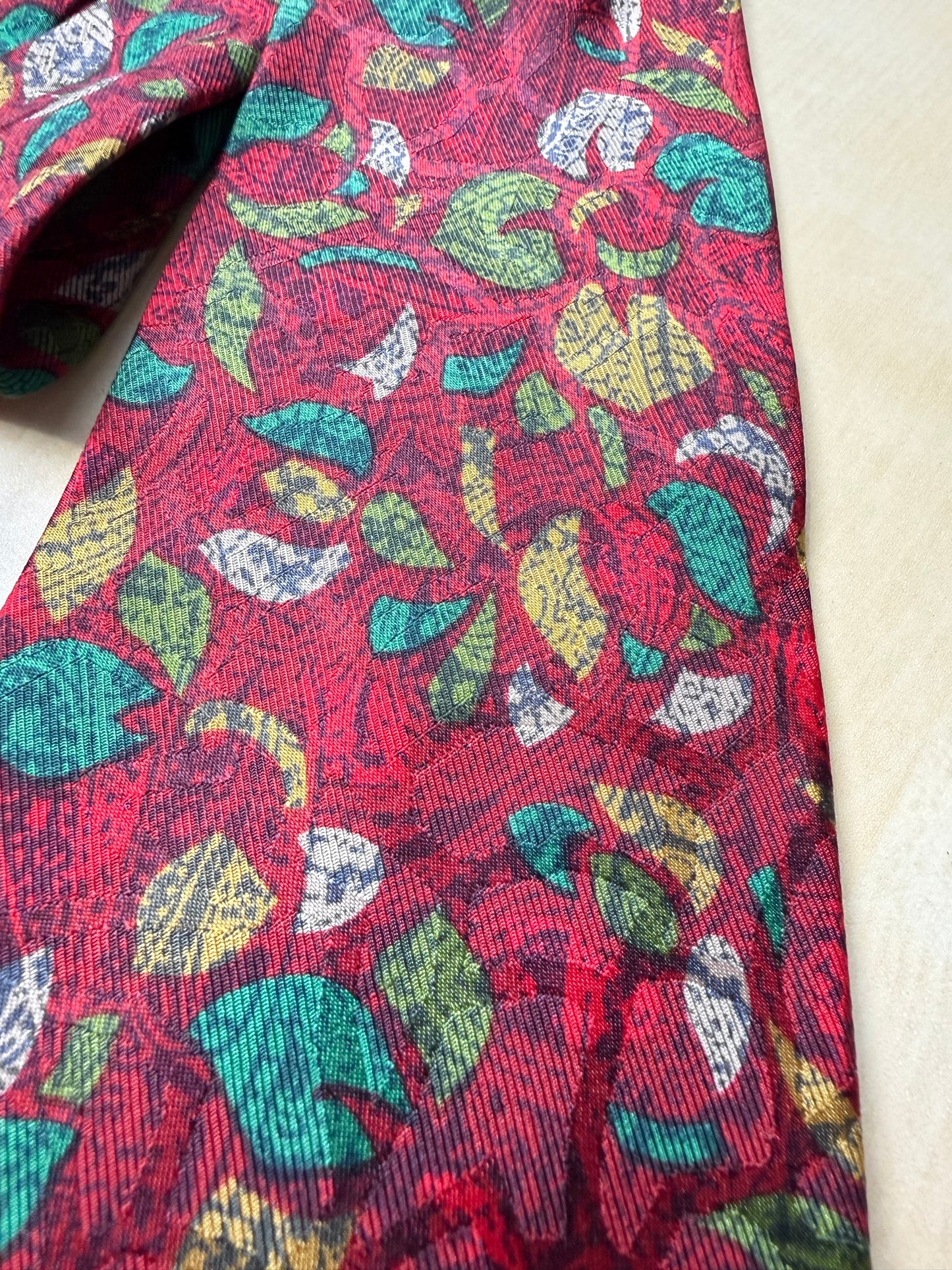Cravatta Missoni rossa jacquard
