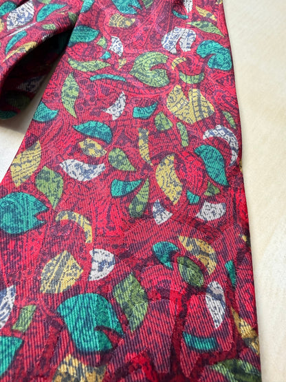 Cravatta Missoni rossa jacquard