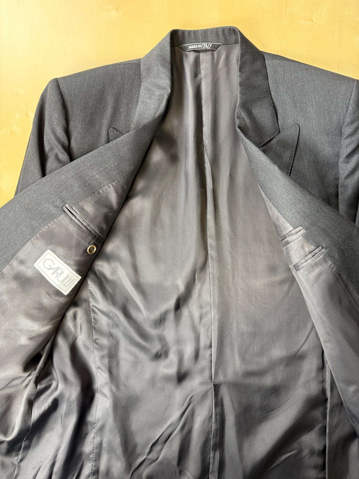 Giacca doppiopetto anni ‘80 flanella Tasmania Loro Piana - tg. 48/50