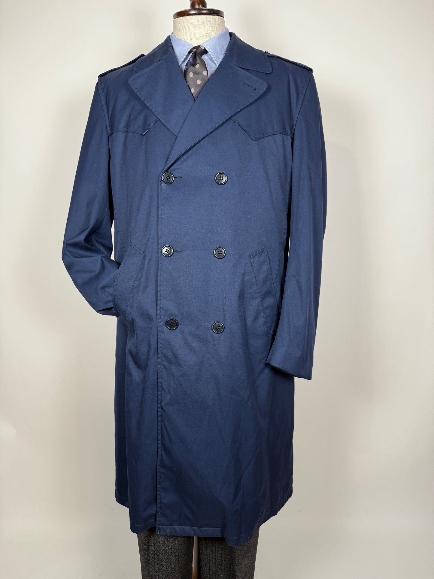 Soprabito trench Aeronautica Militare Italiana anni ‘80 - tg. 50-54