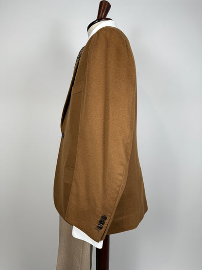 Giacca sartoriale in panno 100% cashmere Loro Piana - tg. 52/54 corta