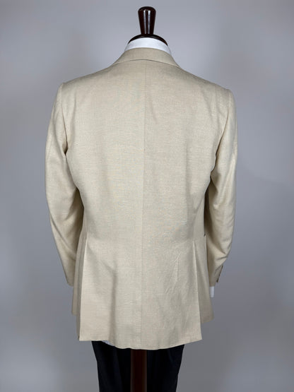 Giacca Lanvin anni '70/'80 in pura seta avorio - tg. 48