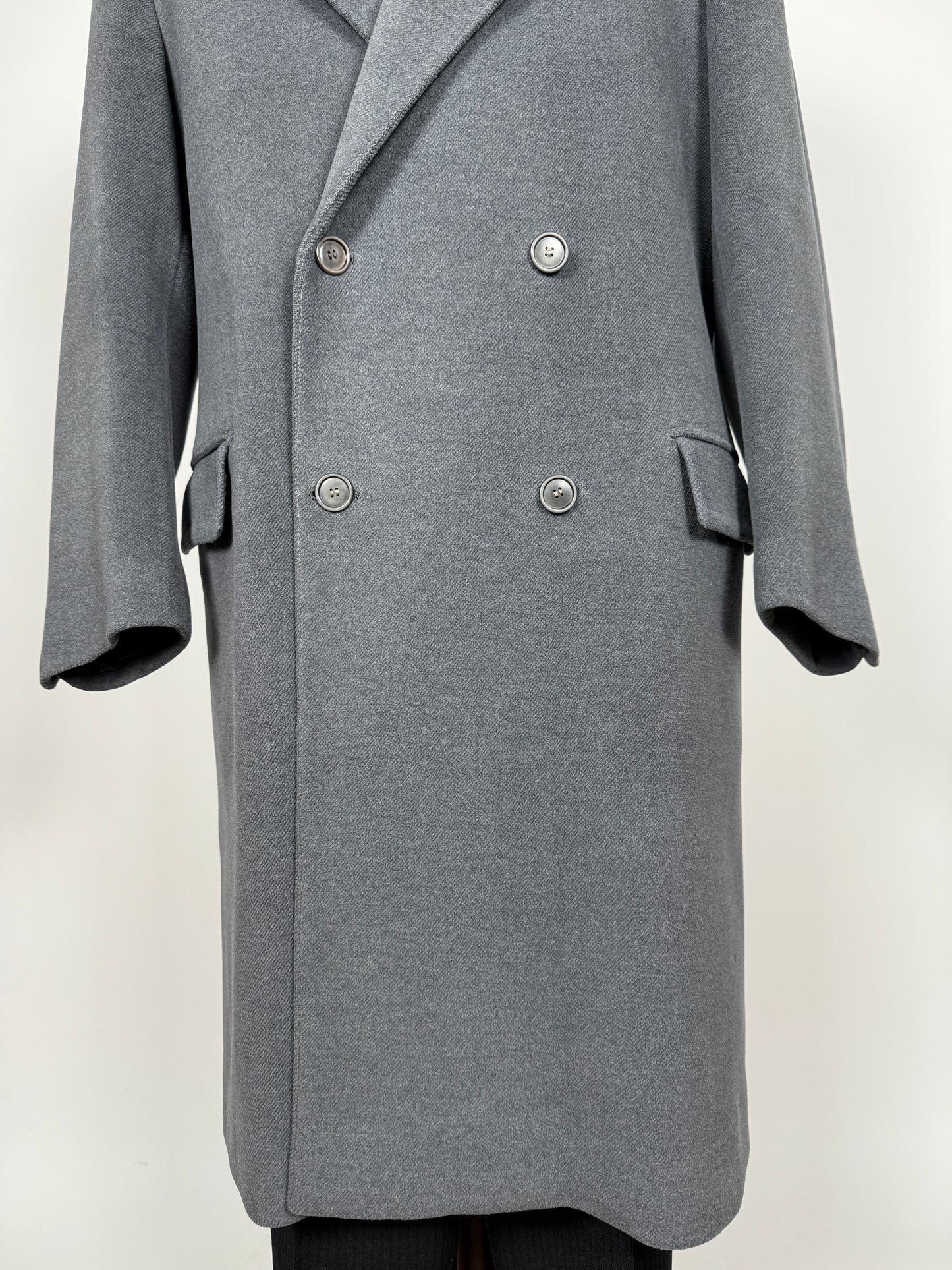 Cappotto anni ‘40 sartoriale doppiopetto - tg. 48-50