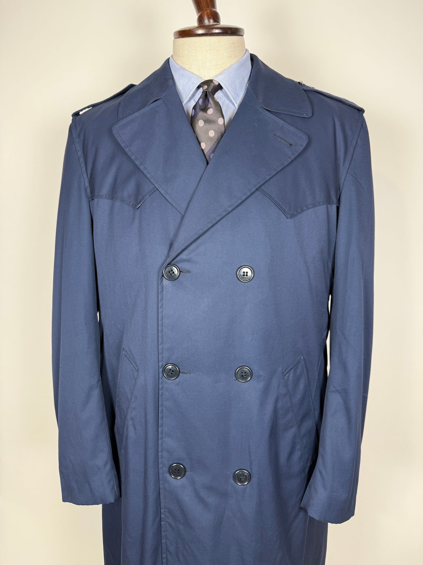 Soprabito trench Aeronautica Militare Italiana anni ‘80 - tg. 50-54