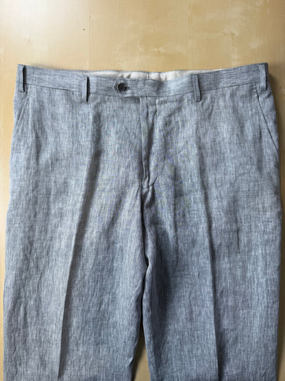 Completo in lino grigio chiaro (nuovo) - tg. 54/56