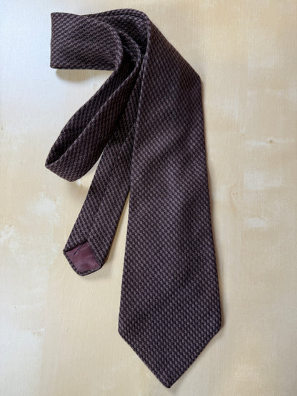 Cravatta scozzese in puro cashmere