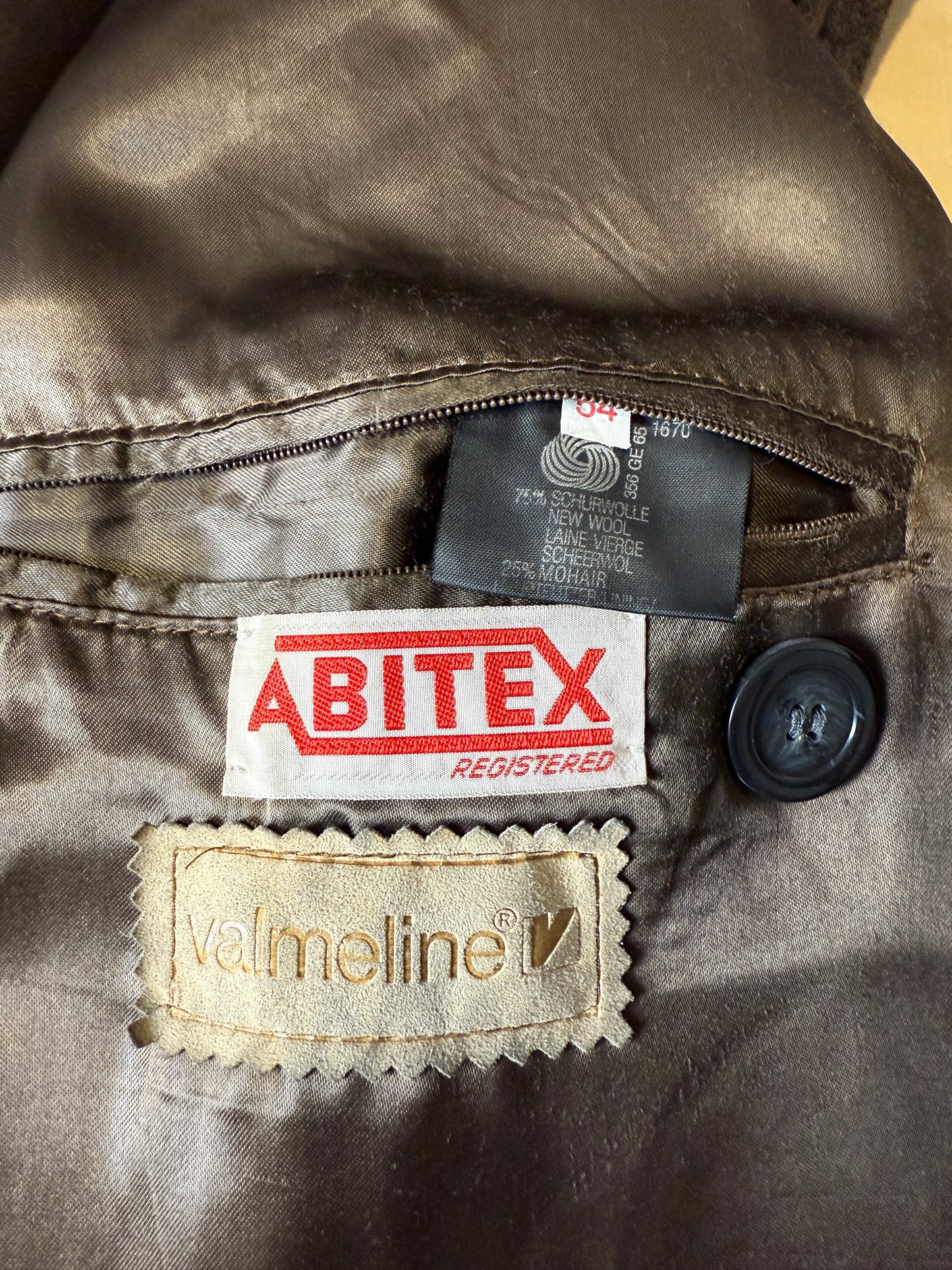 Cappotto anni ‘70/‘80 in lana e mohair - tg. 50-54