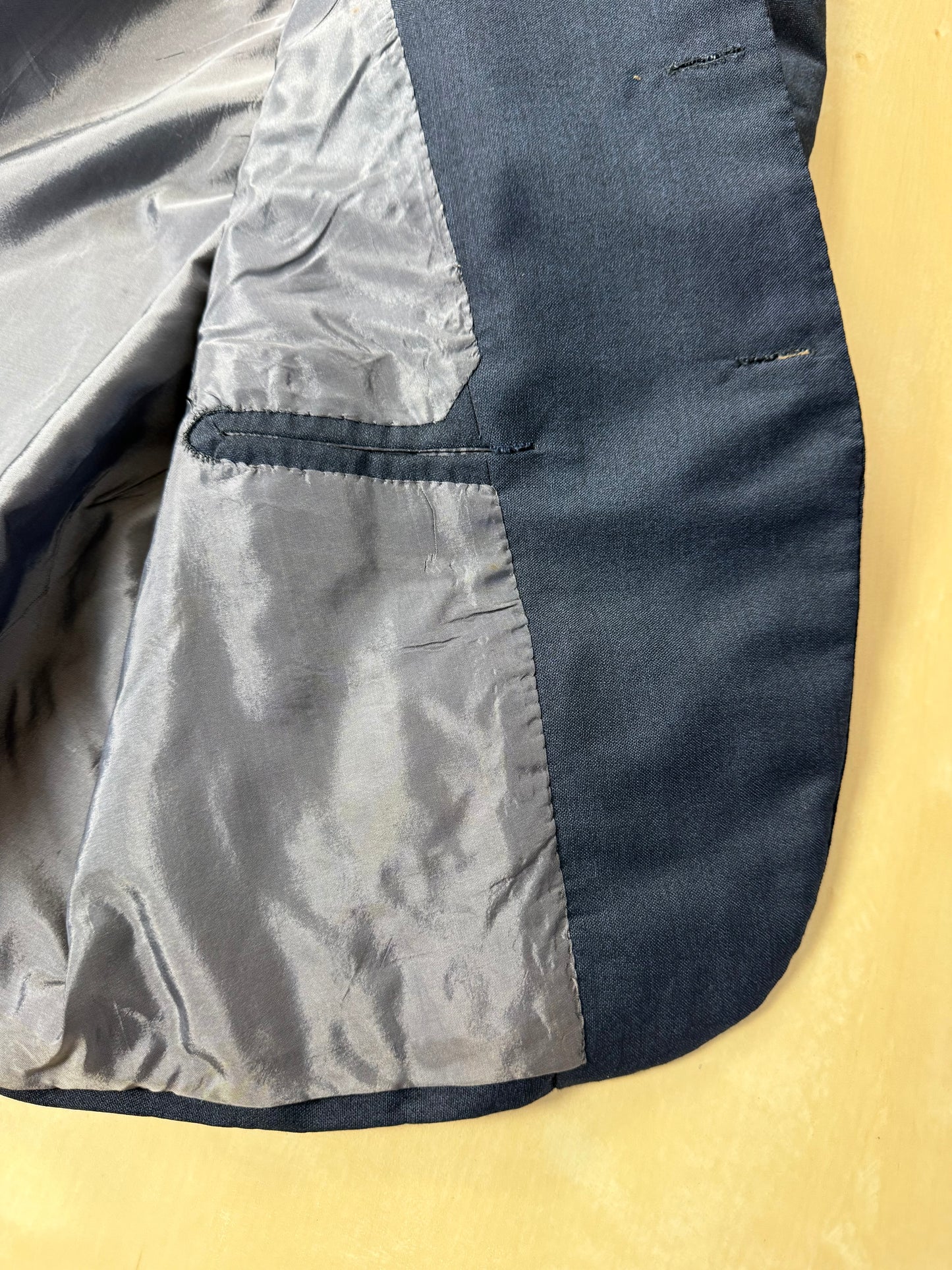 Giacca sartoriale anni '50/'60 fresco lana-mohair - tg. 52/54
