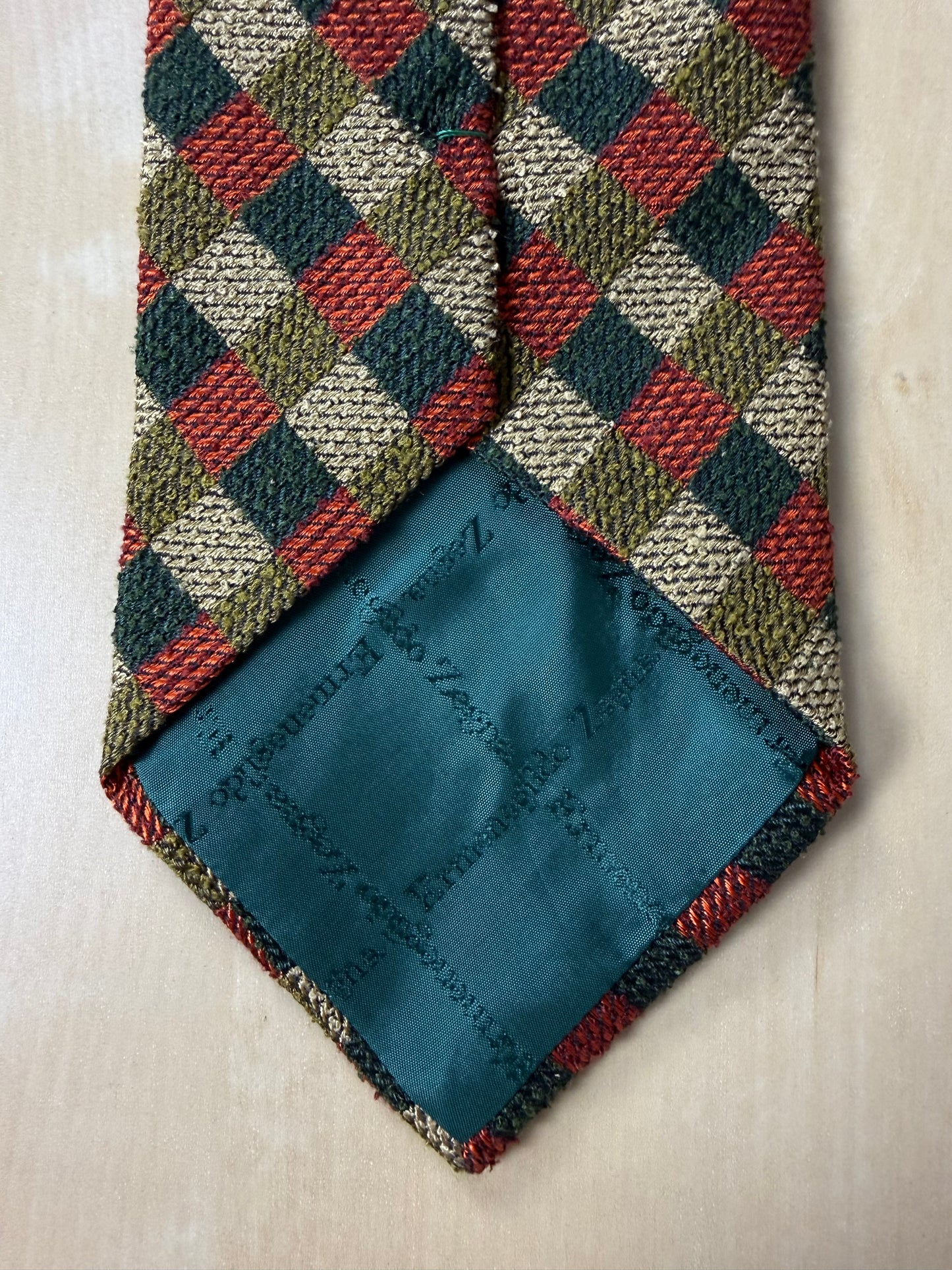 Cravatta Ermenegildo Zegna grenadine a losanghe