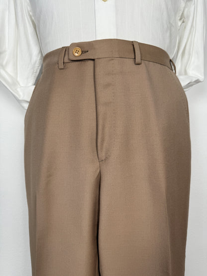 Completo Marzotto anni ‘70 in twill beige (NOS) - tg. 46/48