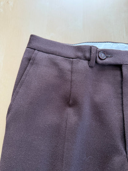 Completo anni ‘70 cavalry twill marrone - tg. 44/46