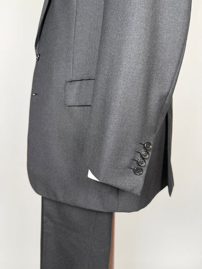 Completo Brioni flanella pettinata antracite - tg. 52